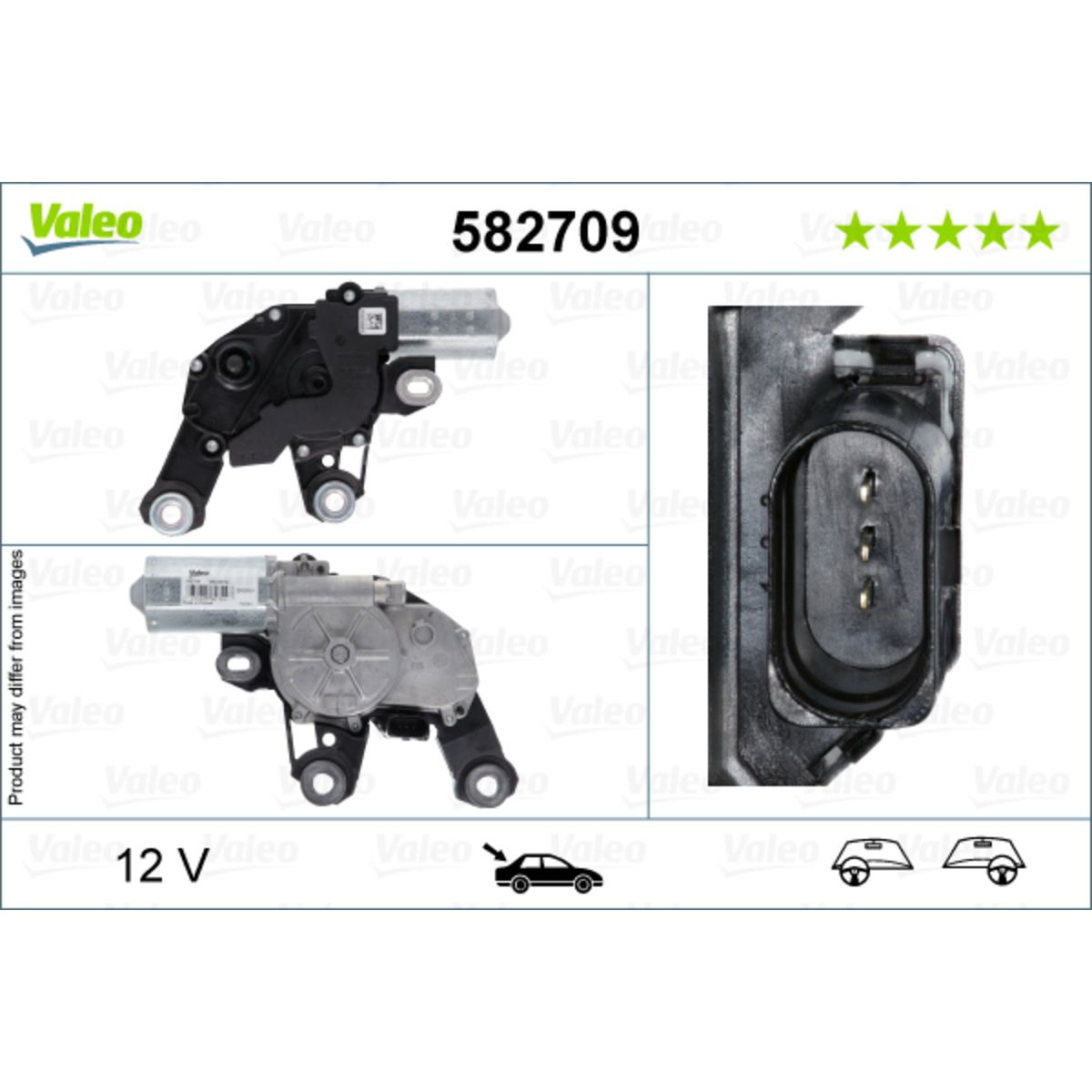 Pyyhkijän moottori VALEO 582709