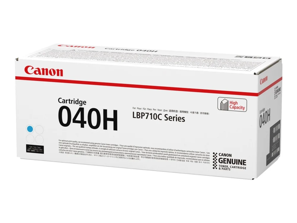 Canon 040H High Yield -laservärikasetti, syaani