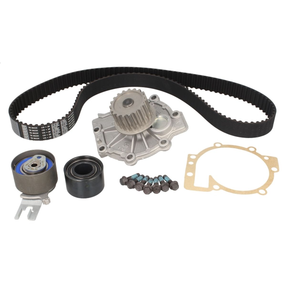 Vesipumppu + jakohihnasarja SKF VKMC 06220