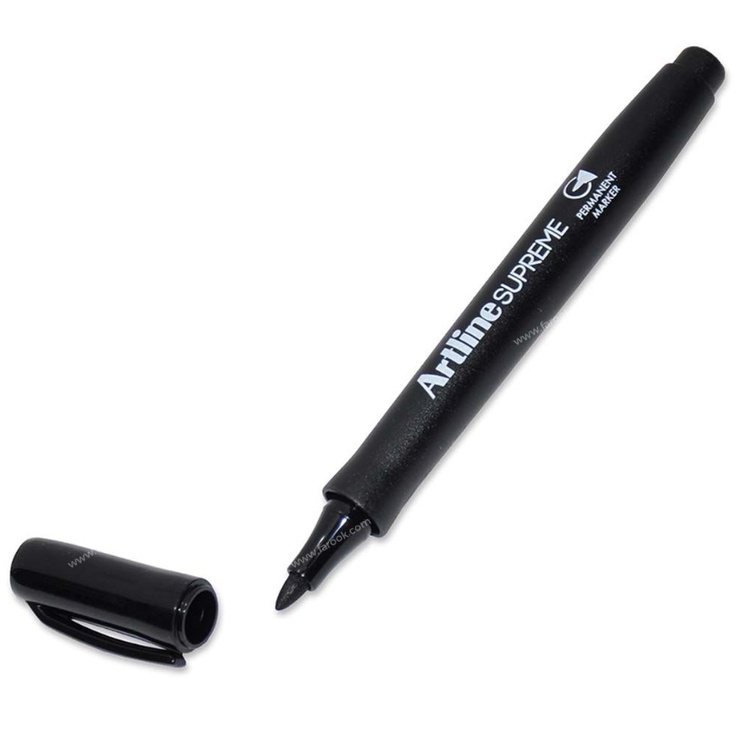 Merkkauskynä 1 mm, Artline, musta