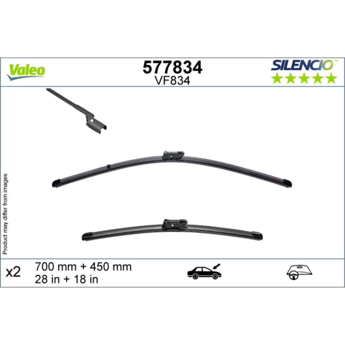 Pyyhkijänsulka VALEO 577834