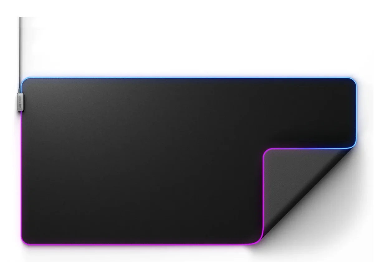 Glorious GMP 2 GLED 3XL RGB -pelihiirimatto, 1220x610 mm, musta