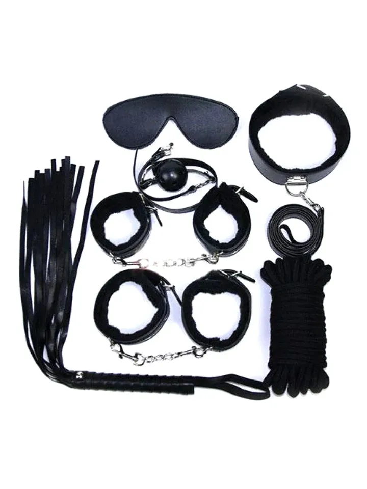 TOYZ4LOVERS Bondage Kit Black Bondage kitti