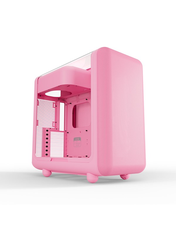 HYTE X50 Strawberry Milk / Pink (Pink) - Kotelot - Miditower - Vaaleanpunainen