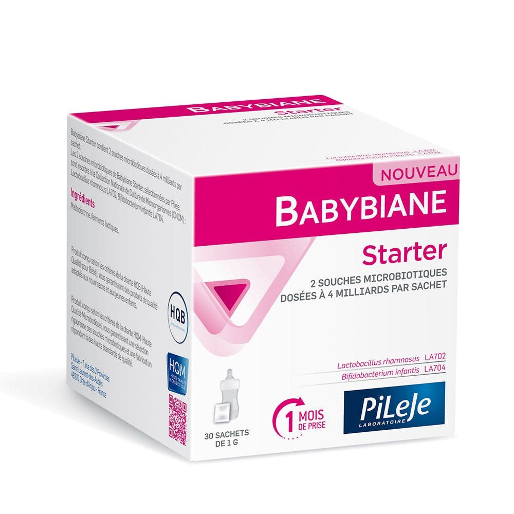 Pileje Babybiane Starter 30 pussia