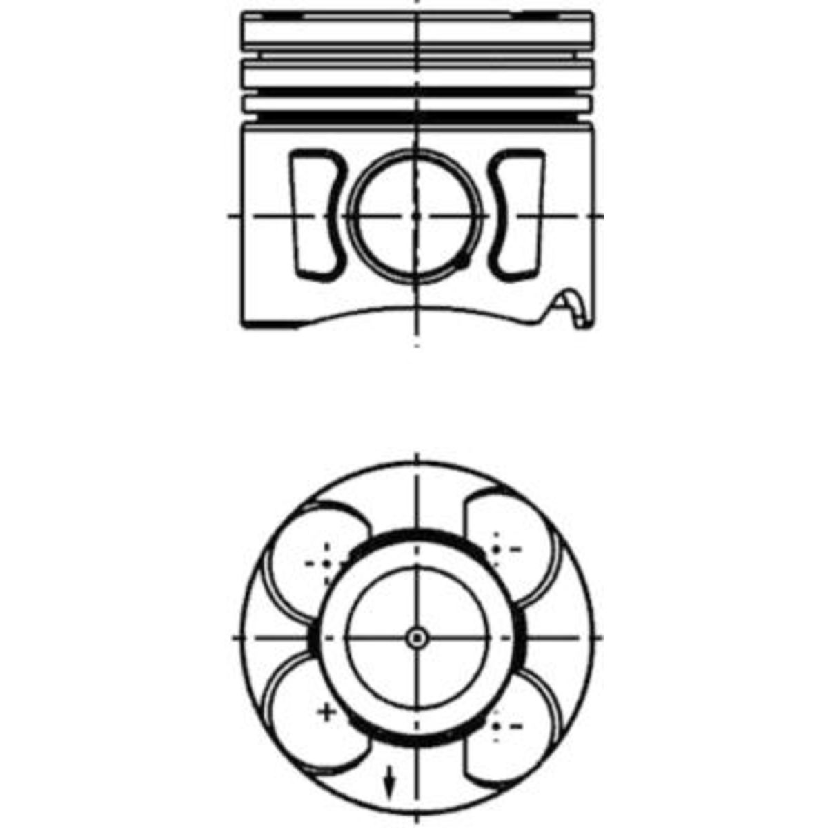 Männät KOLBENSCHMIDT 41289600