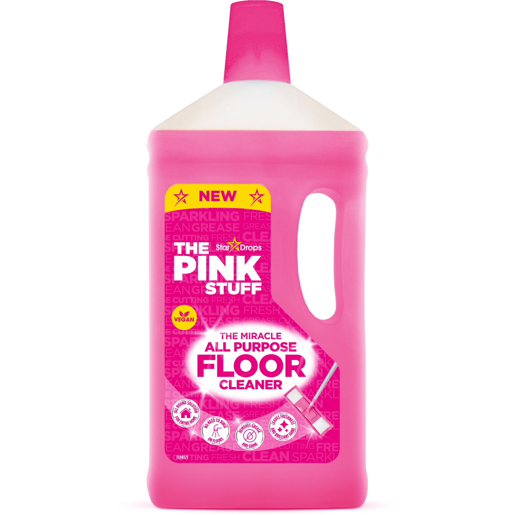 The Pink Stuff The Pink Stuff Miracle All Purpose Floor Cleaner 1 L 5060033821527 Vastaa: N/A