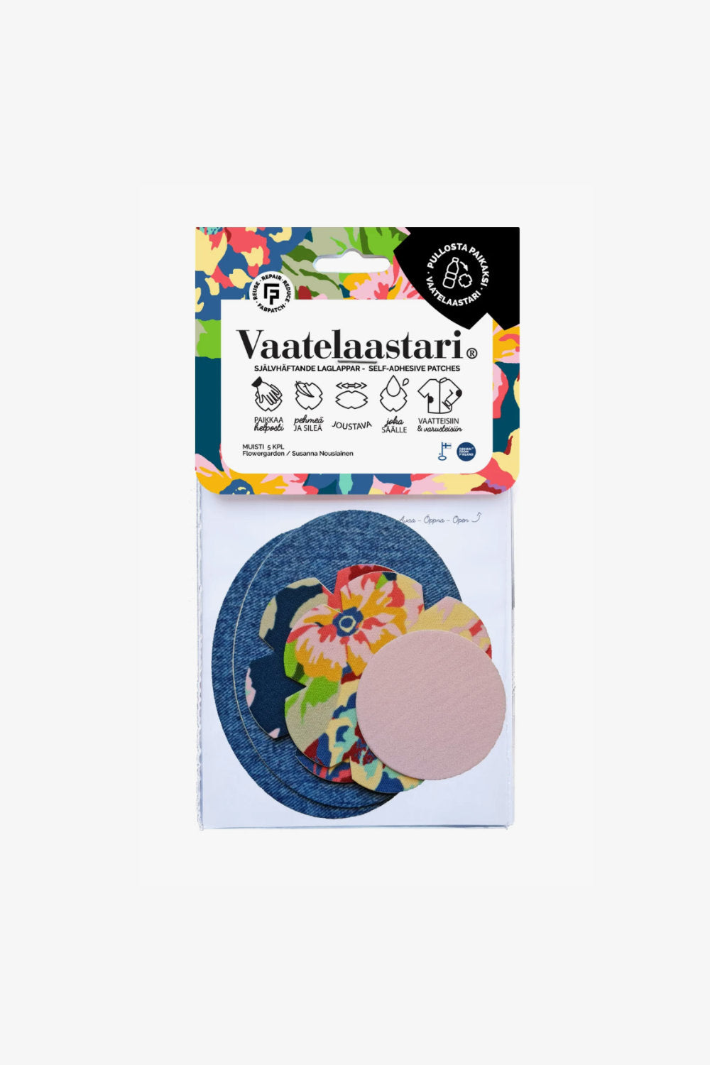 FabPatch Vaatelaastari korjaus