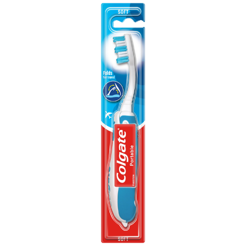 Colgate Kannettava Pehmeä Taitettava Matkahammasharja