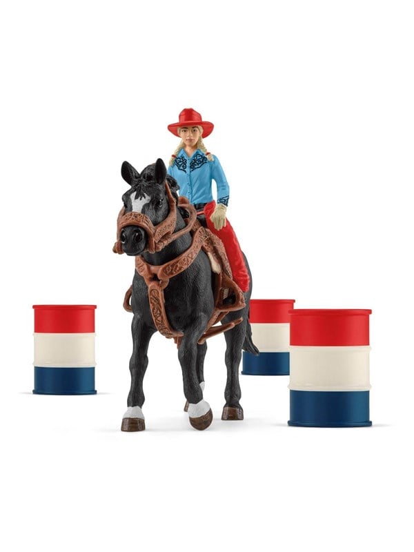 Schleich Farm World 42576 Lehmityttö ja tynnyrikisa