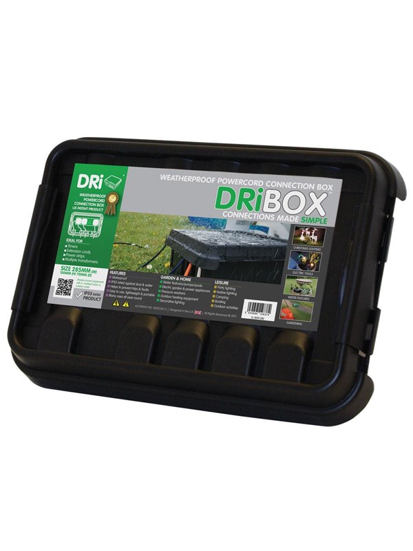 Elworks Dribox 285 medium ip55 Musta