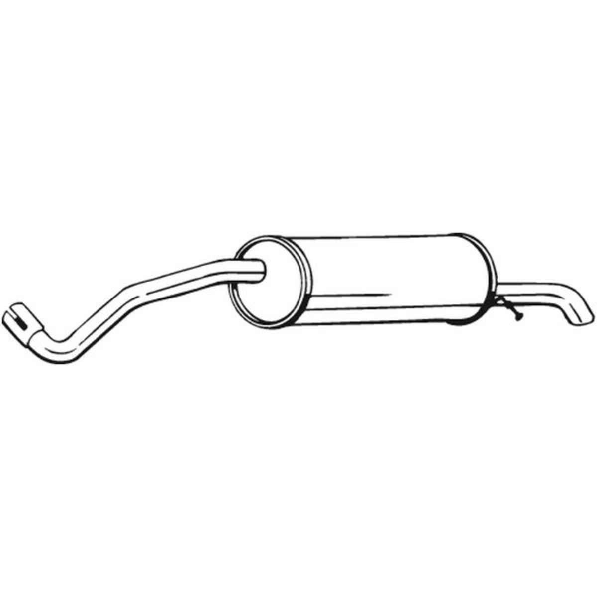 Takaäänenvaimentaja BOSAL 278-715