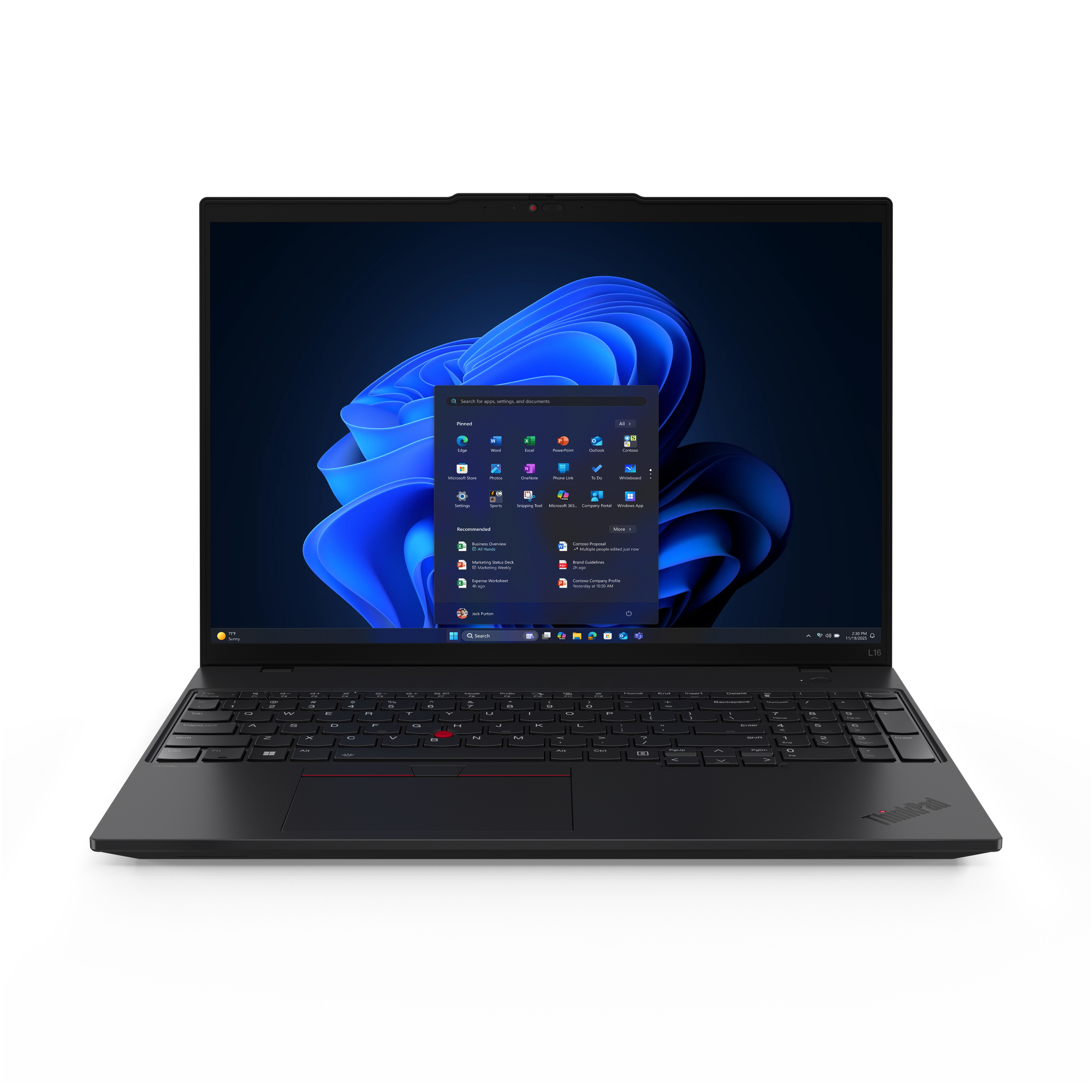 Lenovo Thinkpad L16 Gen 2 - 16" | Core Ultra 7 | 16GB | 512GB