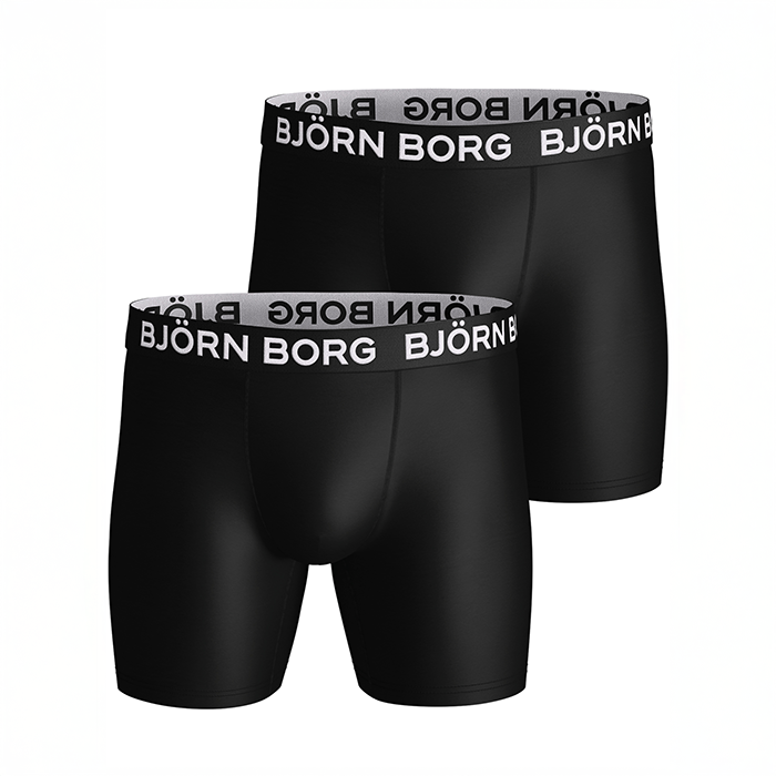 Sports Microfiber Boxers 2-pack