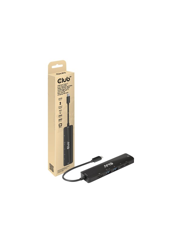 Club 3D Type-C 6-in-1 -hubi