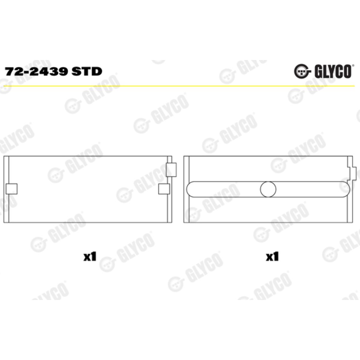 Runkolaakeri GLYCO 72-2439 STD