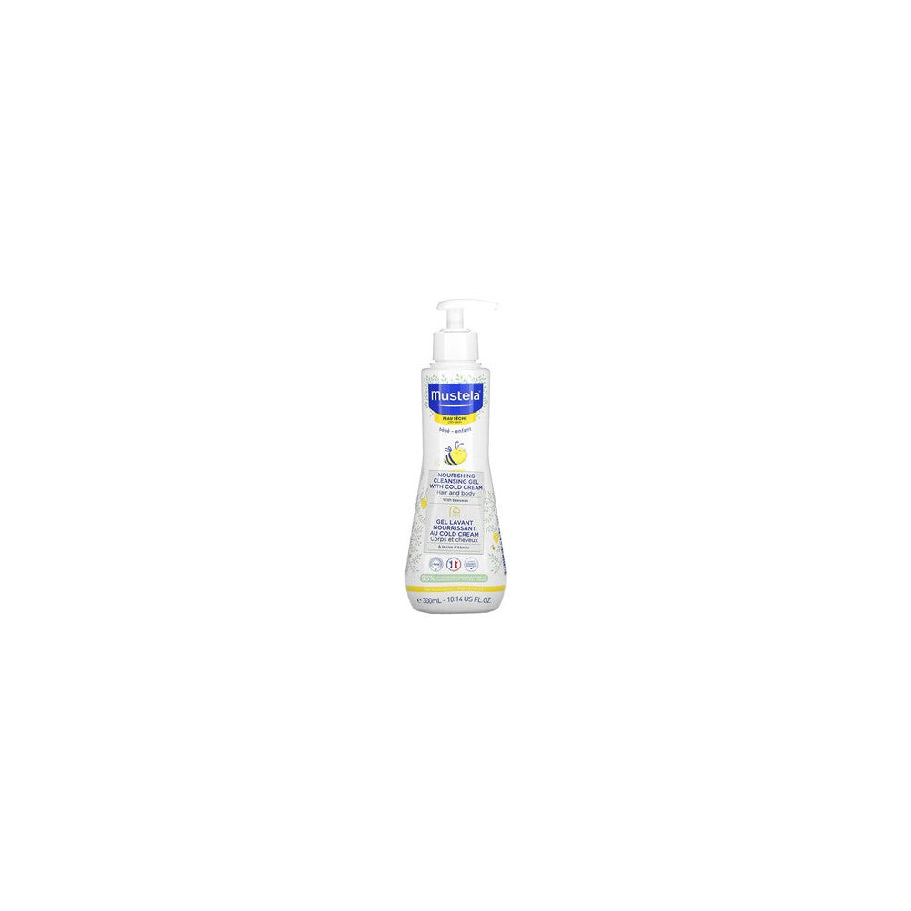Mustela Ravitseva puhdistusgeeli kylmävoiteella 300 ml
