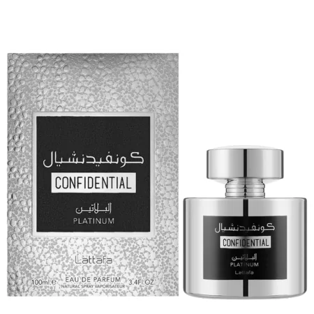 Lattafa Confidential Platinum Eau de Parfum – 100ml