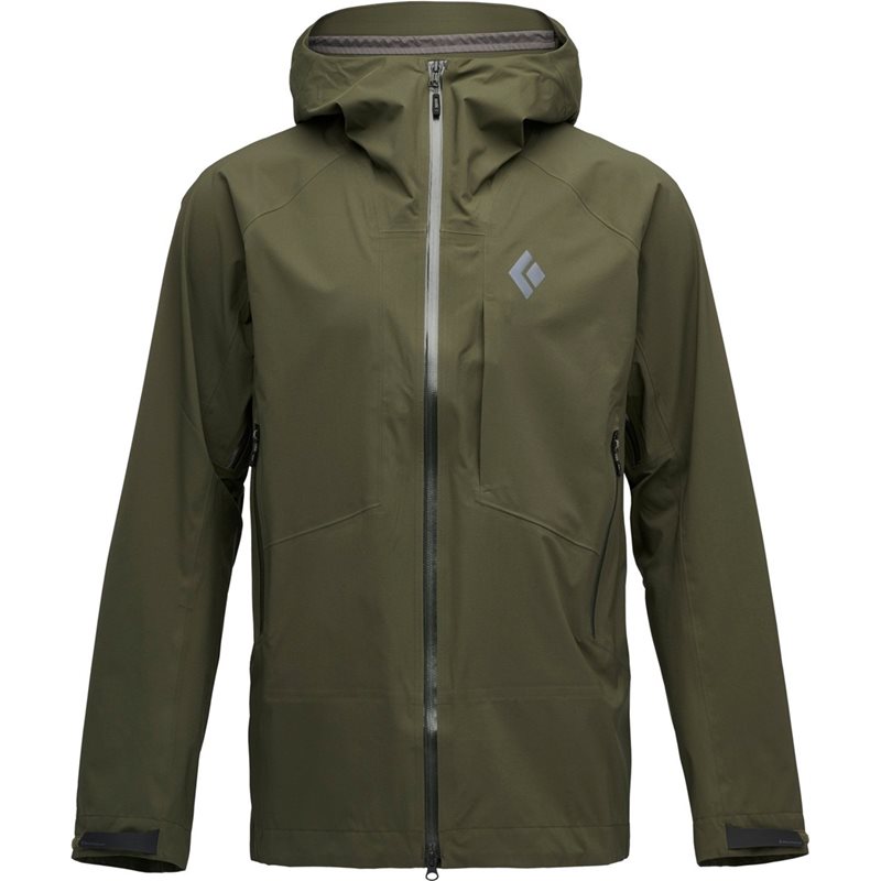 Black Diamond M's Highline Stretch Shell Dark Moss