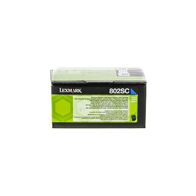 Lexmark Lexmark 802SC Värikasetti cyan 80C2SC0 Vastaa: N/A