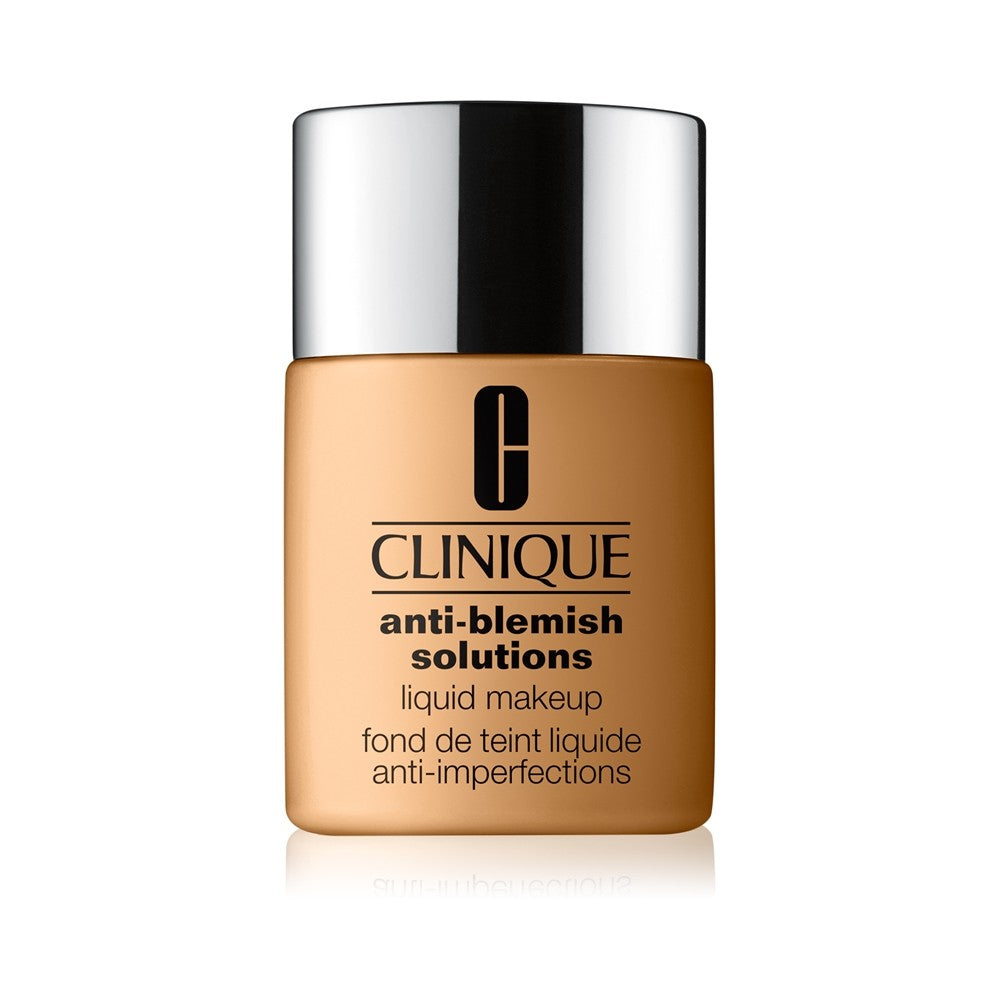 Clinique Anti-Blemish SolutionsTM Liquid Makeup peittävä meikkivoide rasvaiselle, akneen taipuvaiselle ihonvärille CN 58 Hunaja 30 ml