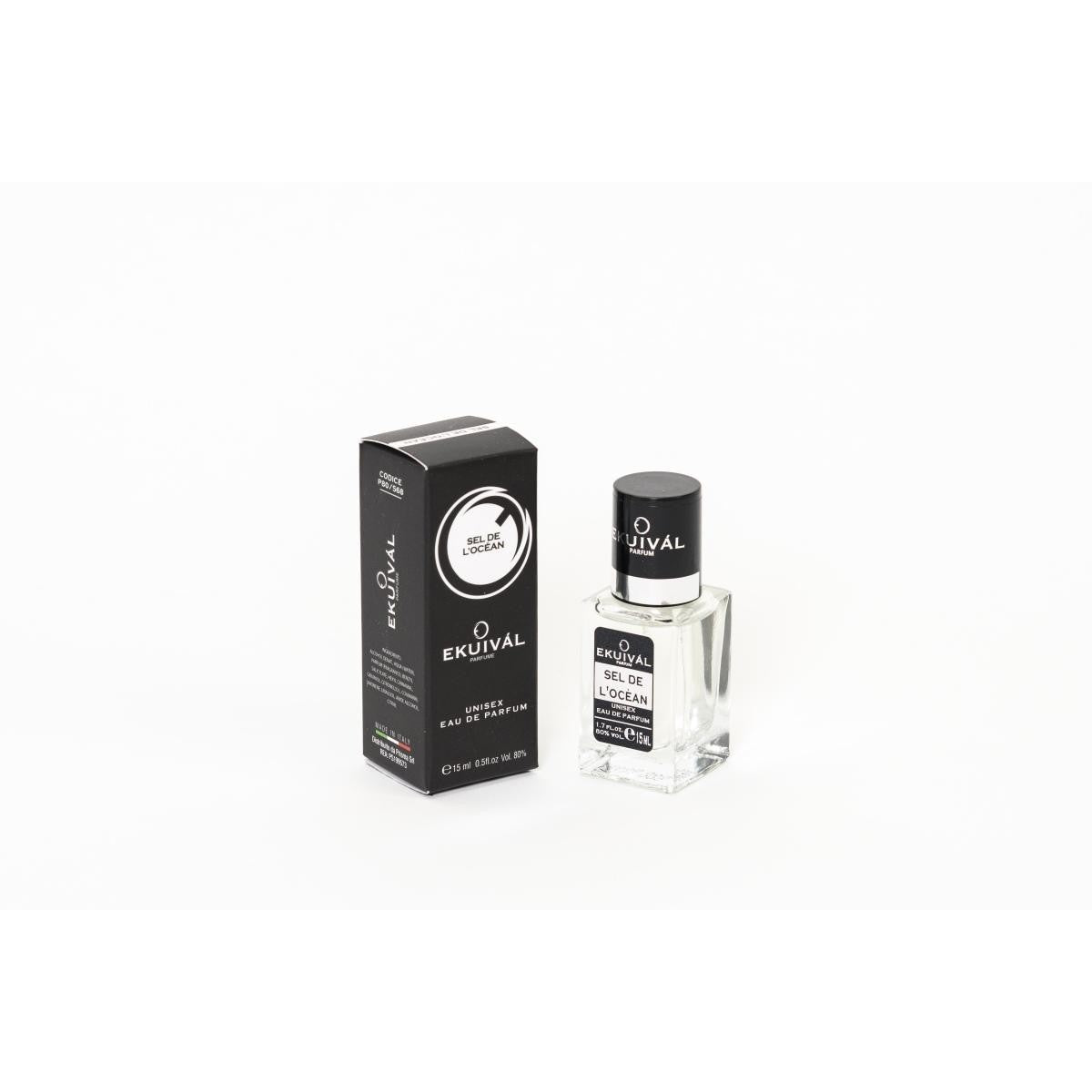 Unisex-hajuvesi Ekuival 15 ml merisuolaa