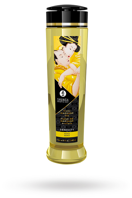 Shunga Massage Oil Serenity Monoï 240ml Hierontaöljy