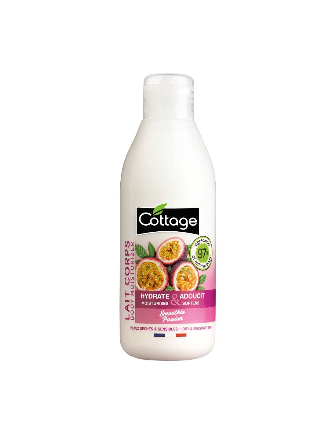 Cottage Kosteuttaa ja pehmentää Maracuya Milk Body Smoothie 200 ml