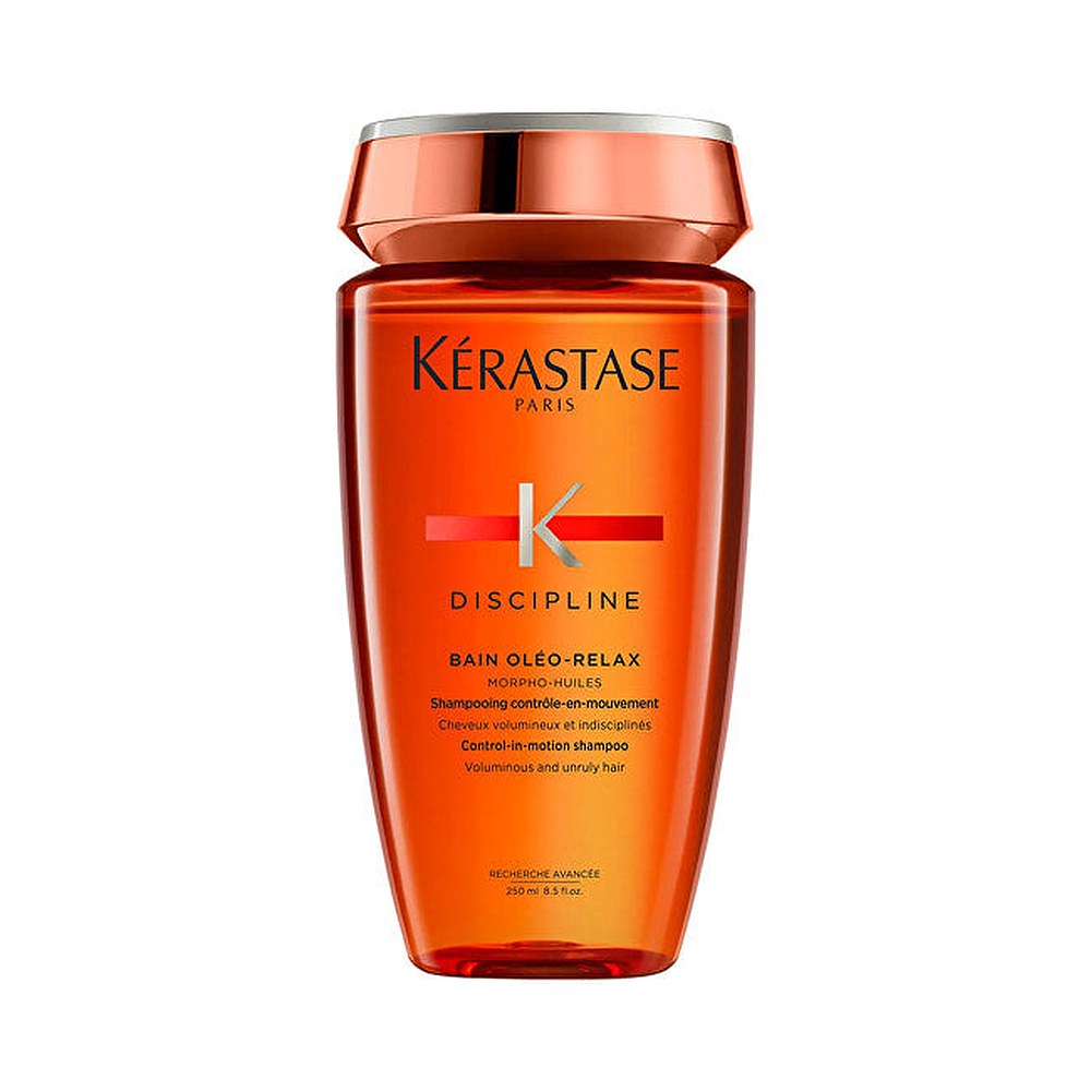 Kérastase Discipline Bain Oleo-Relax — silottava shampoo kuivalle ja kiharaalle hiukselle 250 ml