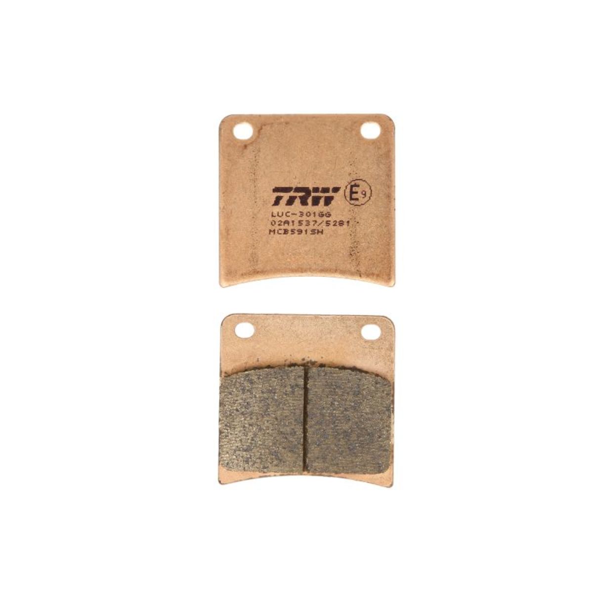 Jarrupalat, levyjarru TRW MCB591SH