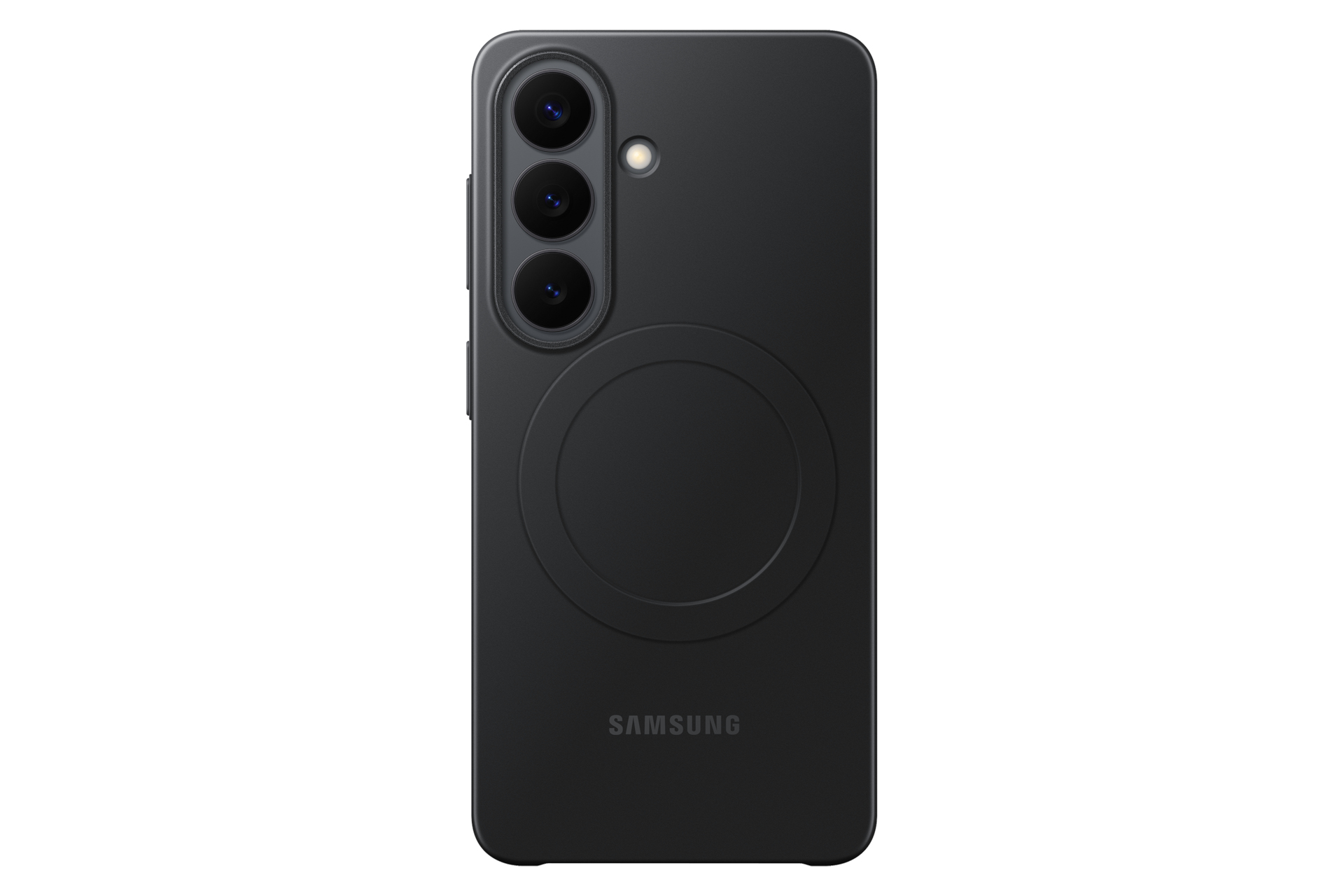 Samsung Galaxy S26 Slim Magnet Qi2 Case -suojakuori, Musta
