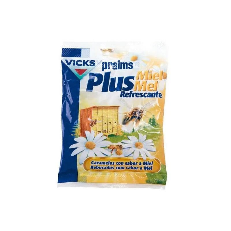 Vicks Praims Plus Refreshing Honey Candies 72g