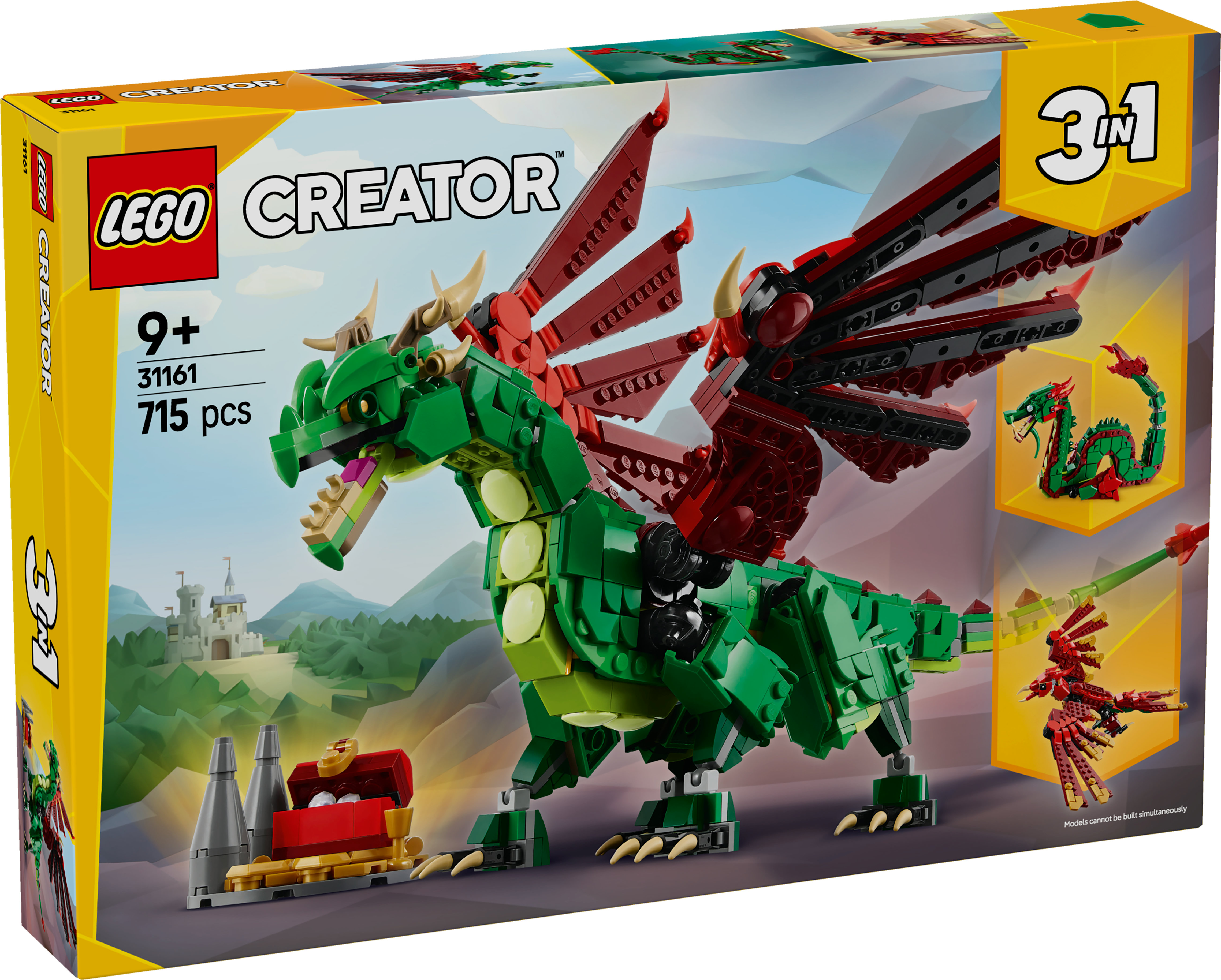 LEGO Creator 31161 Keskiaikainen lohikäärme