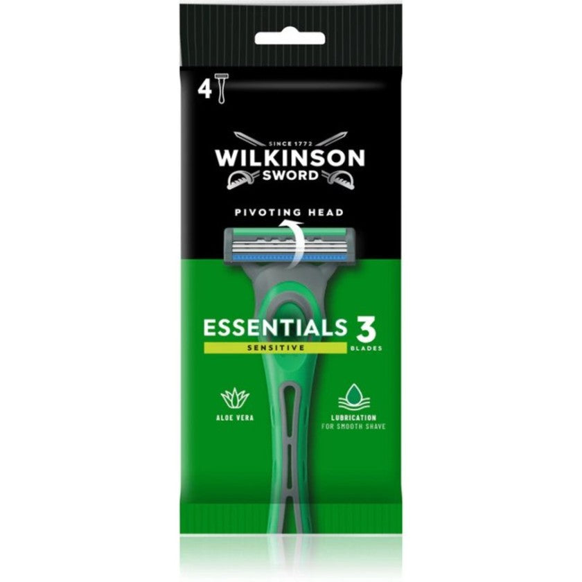 Wilkinson Extra 3 Sensitive Kertakäyttöinen partahöylä 4 kpl