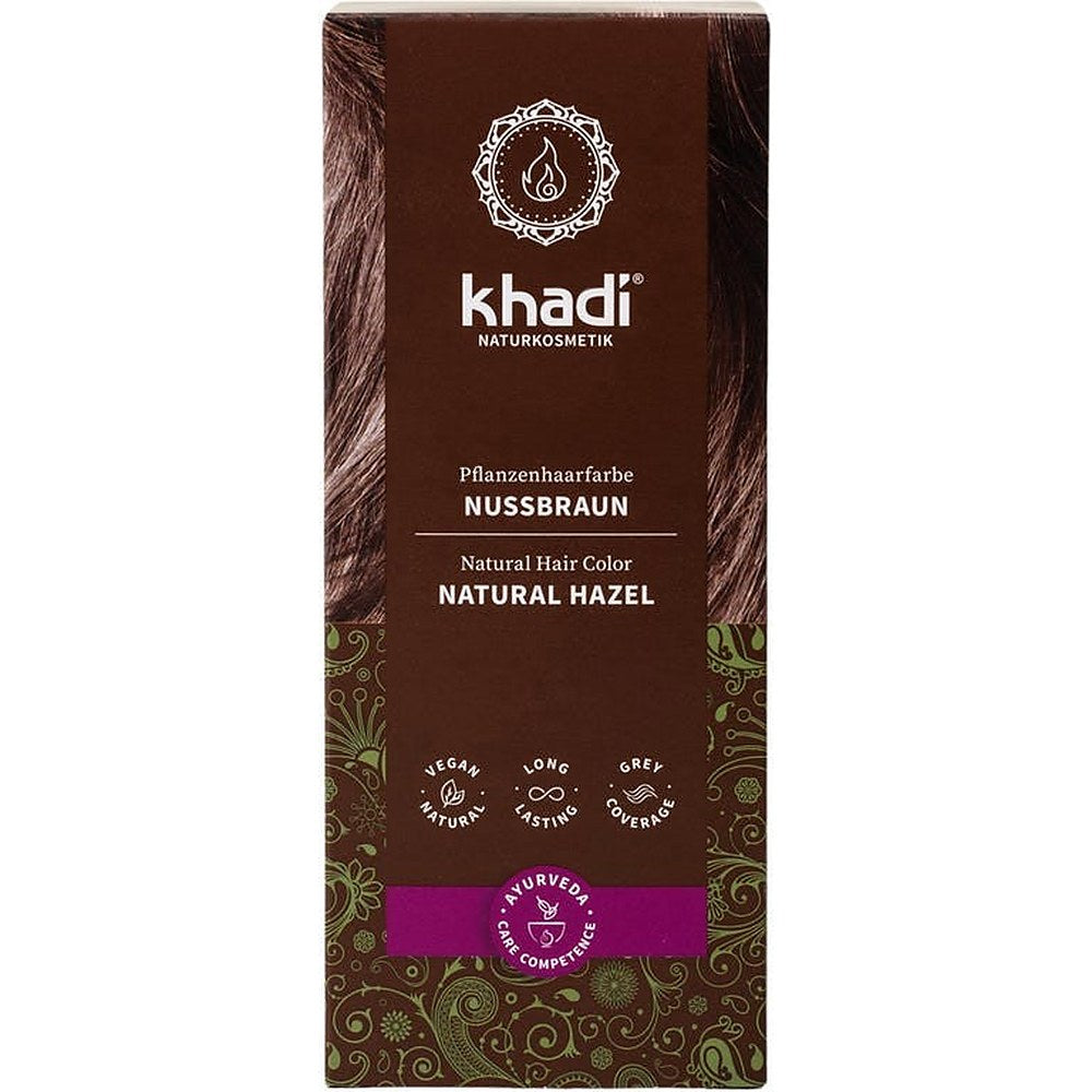 Khadi® Kasvisväri - hasselpähkinä 100 g