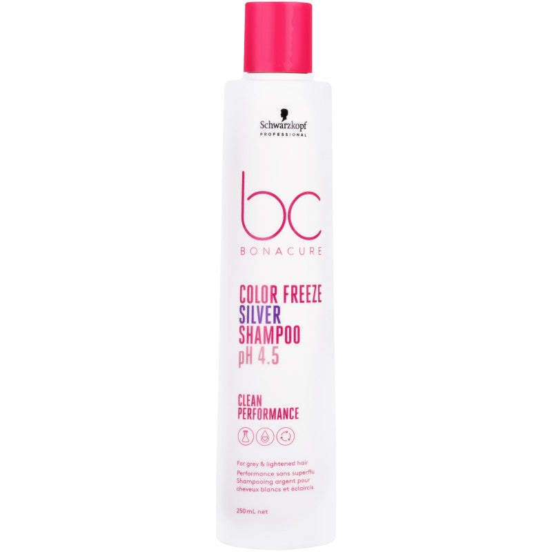 Schwarzkopf BC Color Freeze Silver Shampoo pH 4,5 Shampoo 250 ml