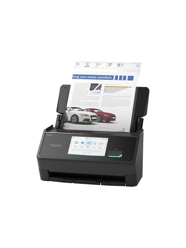 Ricoh ScanSnap iX2500 - Asiakirjaskanneri - Dual CIS - Duplex - 279 x 432mm - 600 dpi x 600 dpi - enintään 45 ppm (mono) / enintään 45 ppm (väri) - ADF (100 arkkia) - USB 3.2 Gen 1x1, Wi-Fi(ax), Bluetooth 5.2