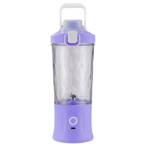 Kannettava Violetti Langaton USB Smoothieblenderi & Jäänmurskain