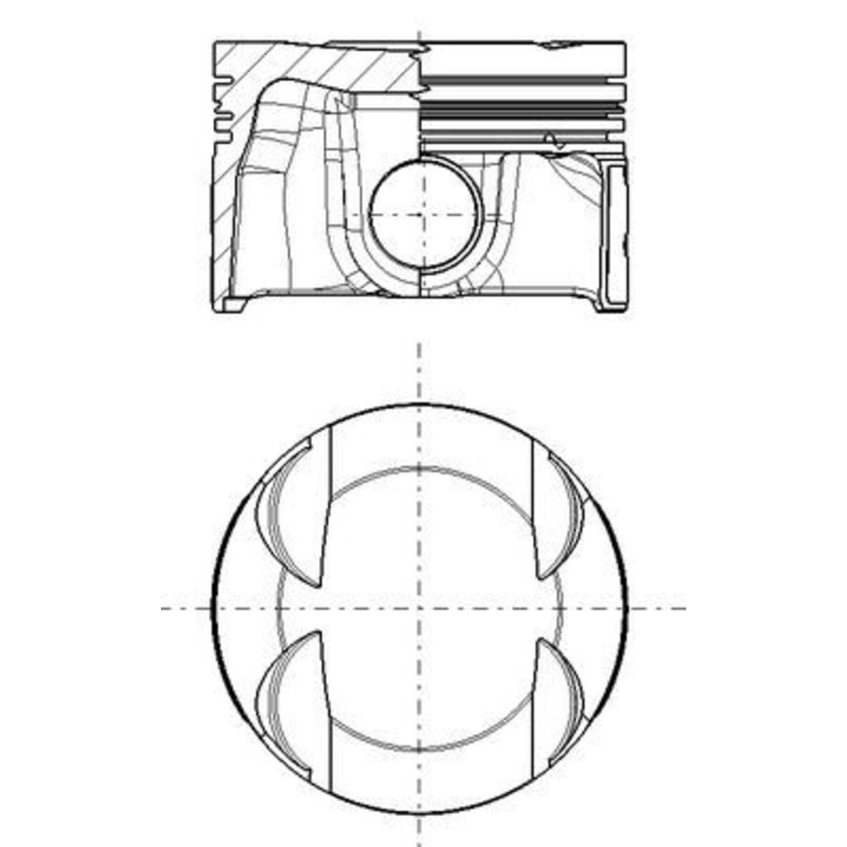 Männät MAHLE 028 PI 00181 000