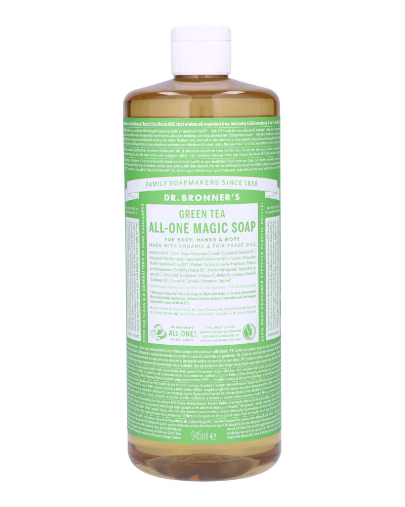 Dr. Bronner's All-One Magic Soap Green Tea 945 ml