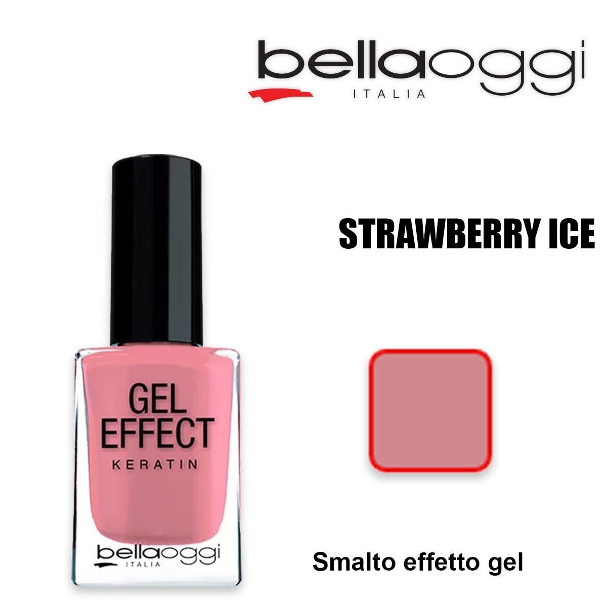 Gel Effect Keratin Geeliefekti Kynsilakka Keraatiinilla Strawberry Ice