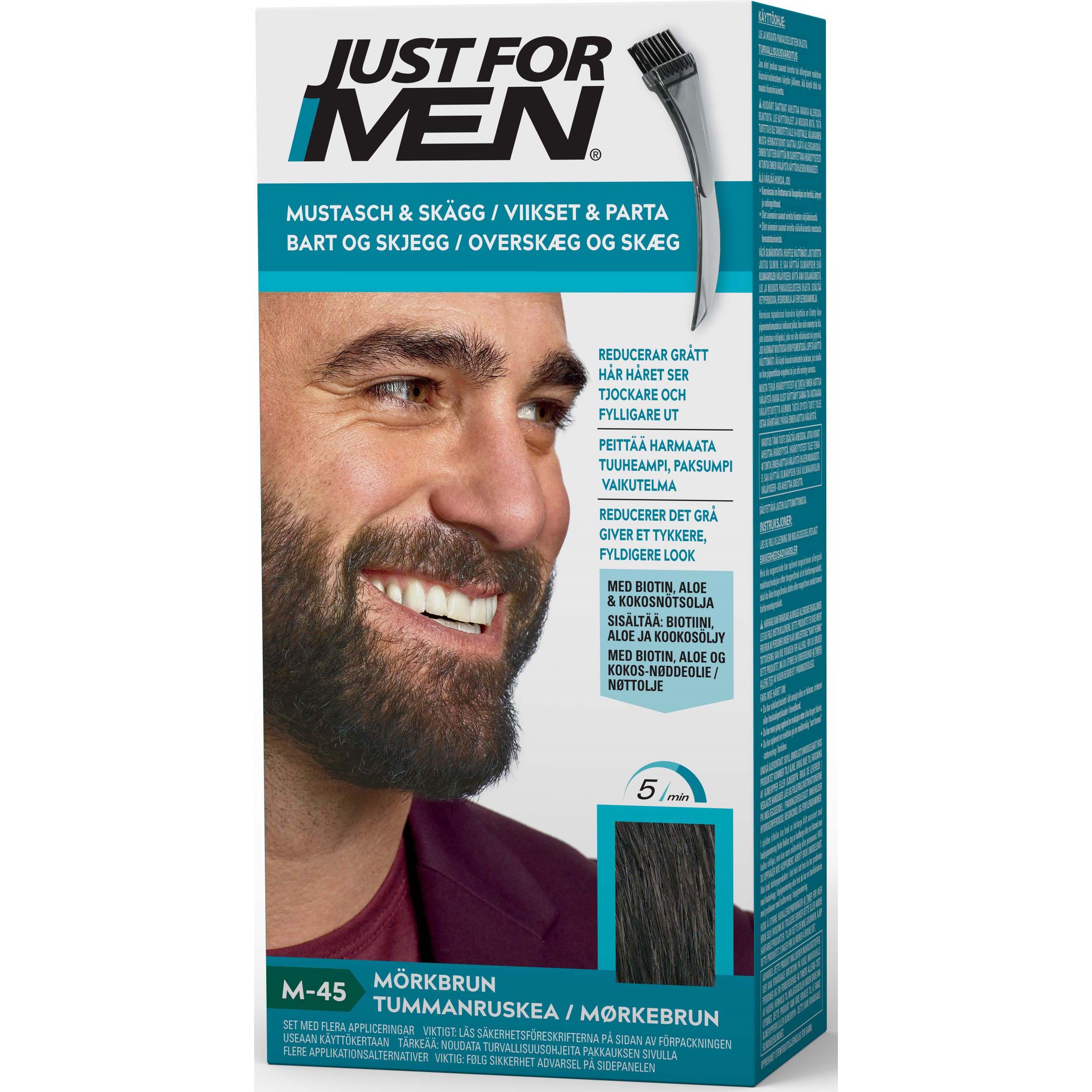 Just For Men Moustache & Beard - Dark Brown M45