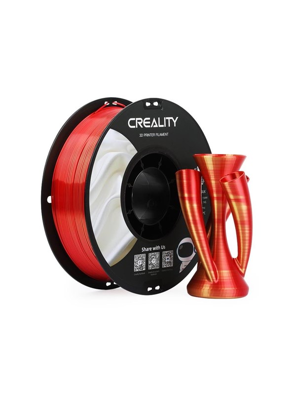 Creality Creality CR-PLA Silk - 1.75mm - 1kg Golden Red 6971636405733 Vastaa: N/A
