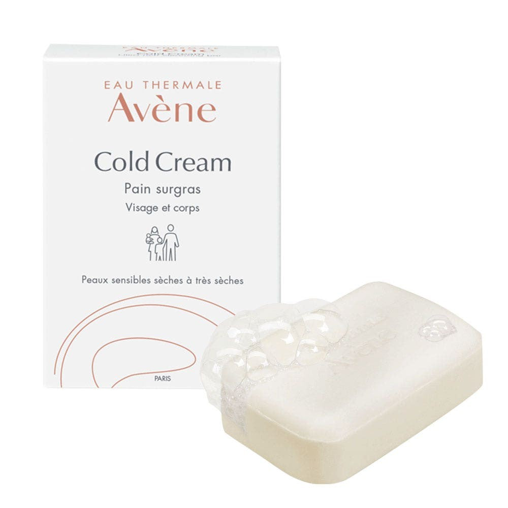 Avène Cold Cream Saippua Surgras Herkälle kuivalle iholle ja vartalolle 100g