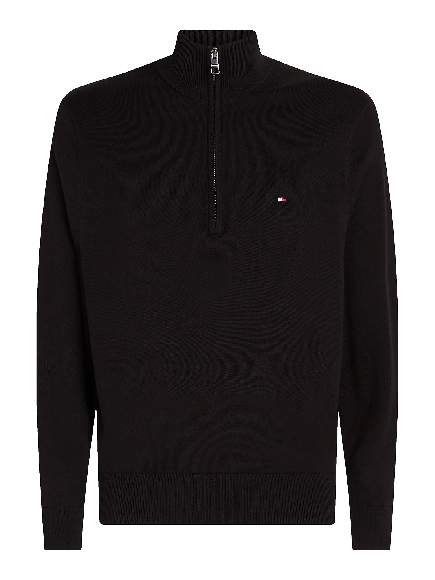 TOMMY HILFIGER Neulepaita 'ESSENTIAL' punainen / musta / valkoinen