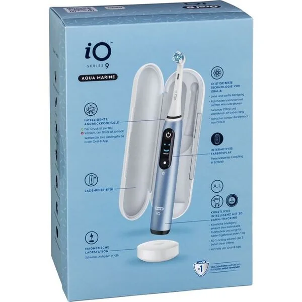 Oral-B iO Series 9 -sähköhammasharja, Aqua Marine