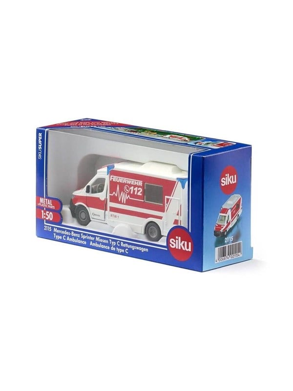 SIKU 1:50 Ambulanssi Mercedes