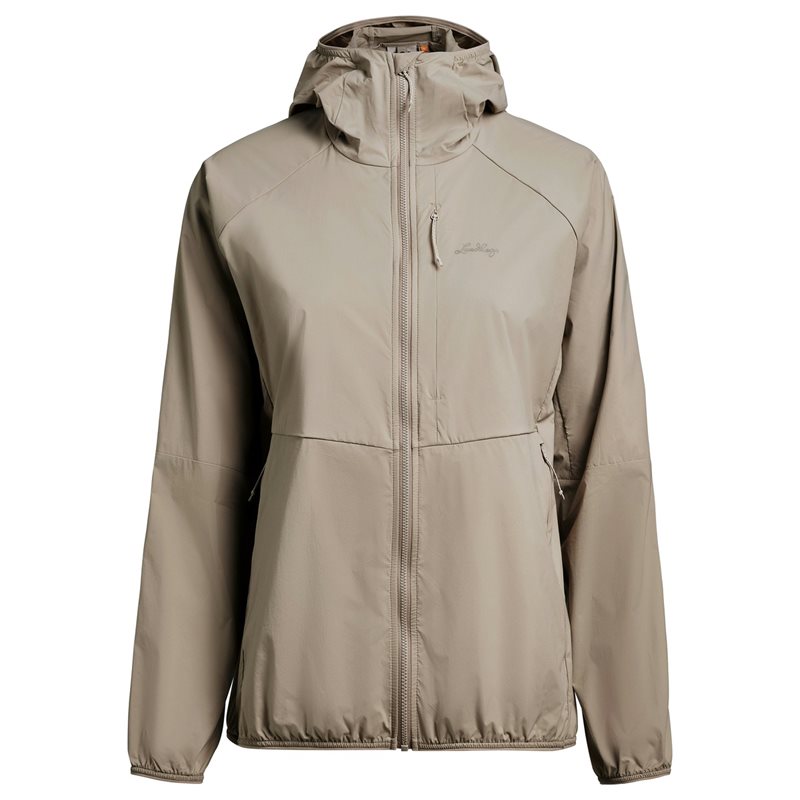 Lundhags Tived Light Windbreaker Jacket W Driftwood - L