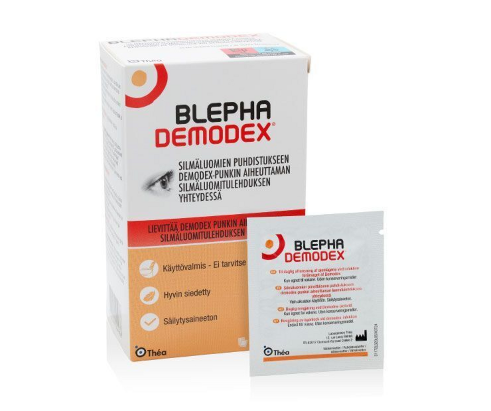 Blephademodex puhdistuspyyhe 30 kpl