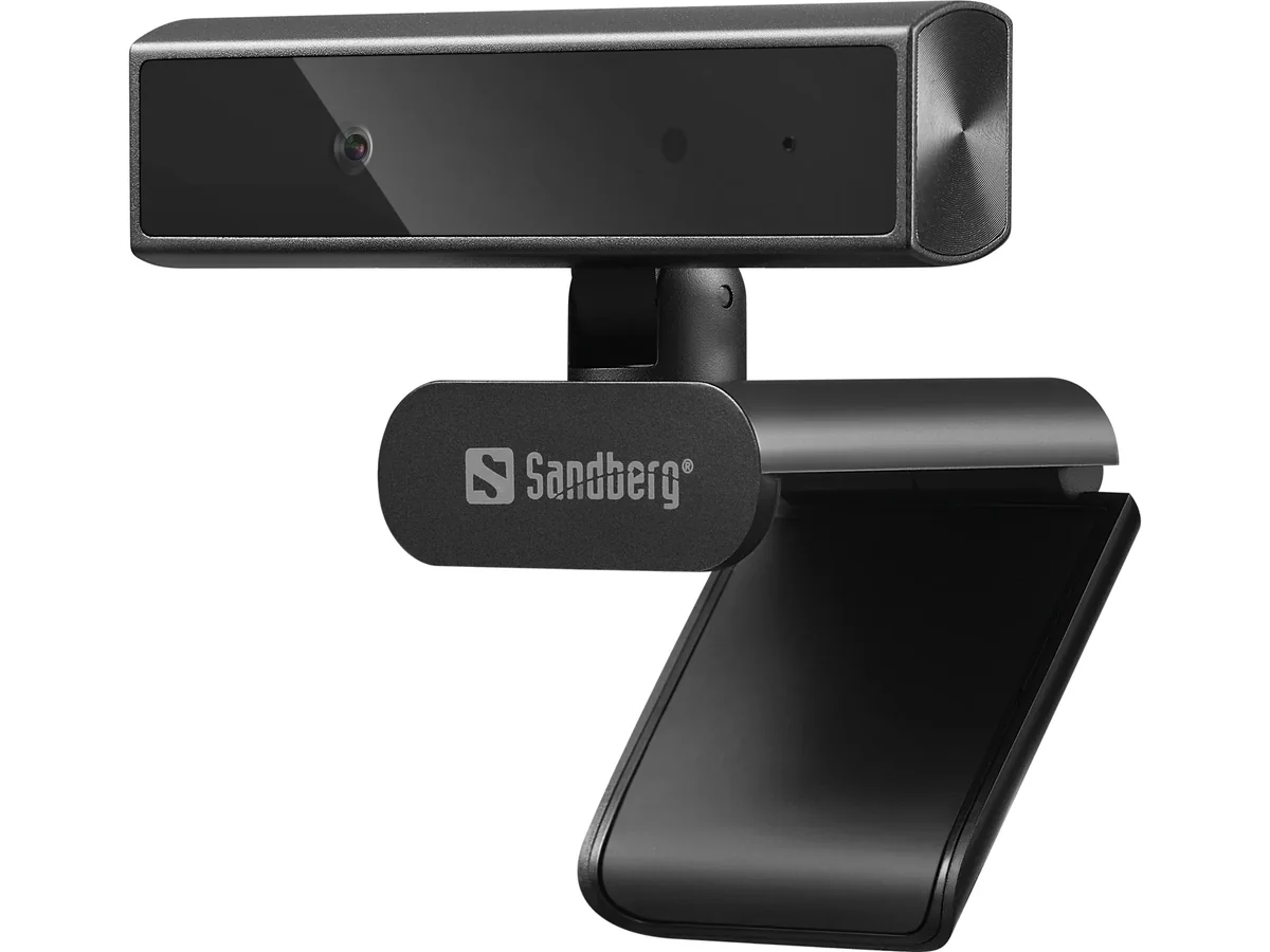 Sandberg Face-ID Webcam Mini Full HD 1080p -webkamera, musta